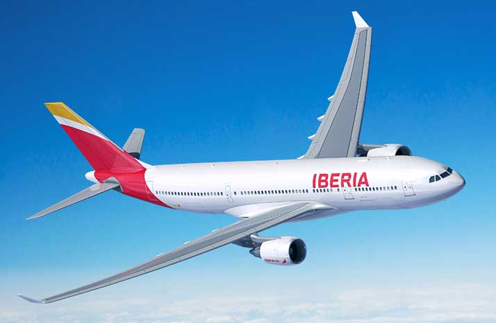 Flota de aviones - Iberia